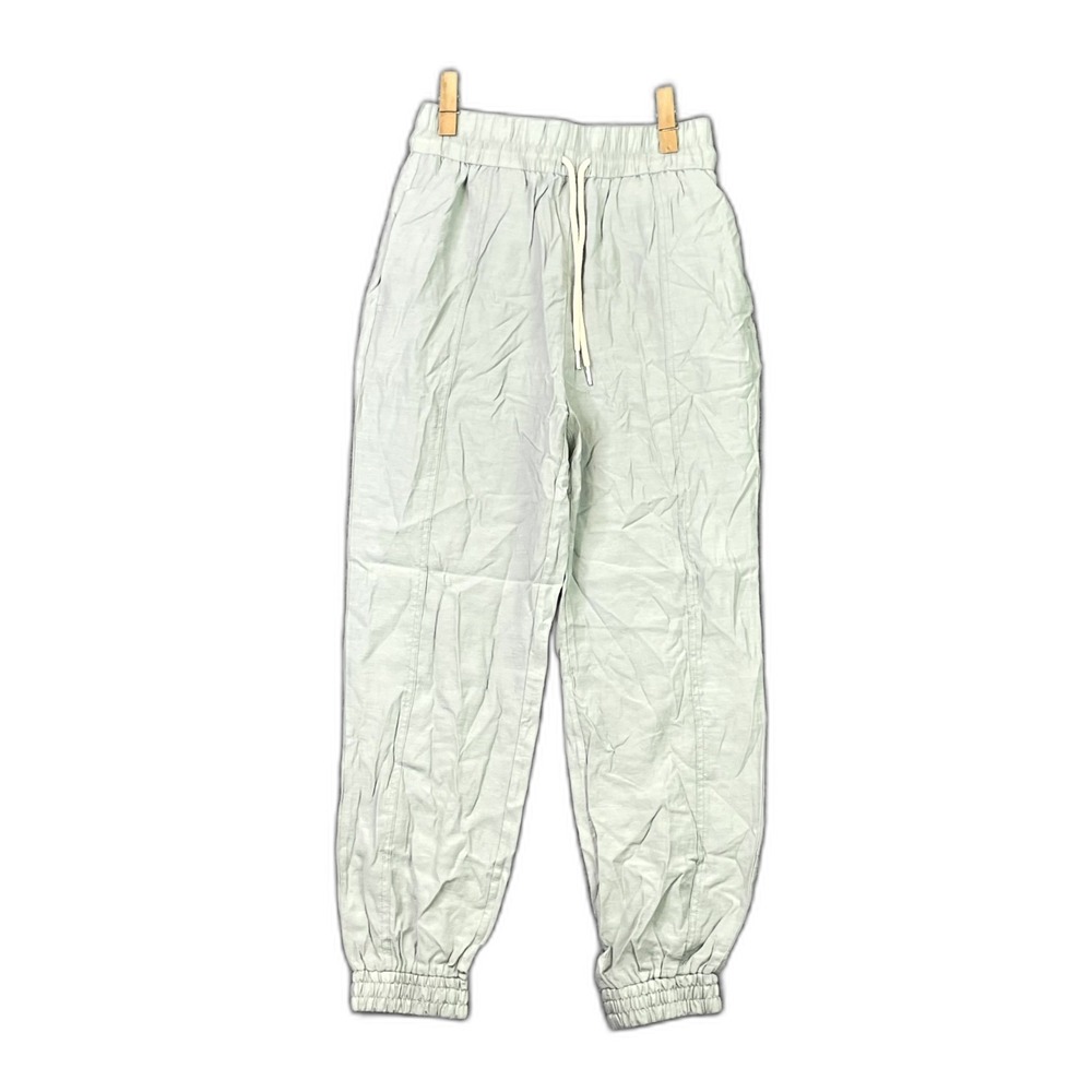 Zara Jogger Pants Womens Medium Drawstring Tapered Leg Gorpcore Performance Boho